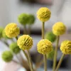 Decorative Flowers 6PCS Artificial Flower Dandelion Ball Chrysanthemum Foam Fake Living Room Potted Wedding Decoration Bouquet