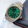 OROGIO MENS WATCHオートマチックメカニカルウォッチ36MM 41MM 904Lフルステンレススチールダイヤモンドベゼル防水輝くゴールドウォッチモントレクスデイデイ