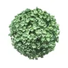 Fleurs décoratives Grass artificiels Ball topiaire simulez en plastique vert quitte la maison jardin en plein air décoration de fête de mariage