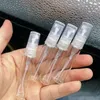 Storage Bottles 2/3/5/10mlClear Mini Perfume Glass Bottle Portable Plastic Spray Sample Test Tube Thin Vials