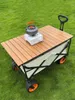 Camp Furniture Camping Portable Folding Table Board Coffee Outdoor Picnic Barbecue Lätt vikbar vagnsduk