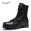 Fitnessschoenen Cungel Brand Professionele buitenwandeling Laars Echt lederen trekking berg -sneakers Camping Men Tactical Hunting