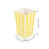 Nehmen Sie Container 12 PCs Popcorn Box Party Snack Container für Food Pommes Pommes Buckets Bowl Paper