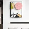 Zegary ścienne Zegar salonu domowy domowy i spersonalizowany nowoczesna prosta dekoracja