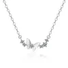 Hanger kettingen 925 zilveren naald schattige vlinder kristallen ketting voor vrouwen bruiloft verloving Valentijnsdag cadeau mode sieraden