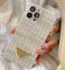 luxury Phone Cases for iphone 15 15Pro 14 14pro 14plus 13 13pro 12 12pro 11 pro max Fashion Designer Woven Pattern All-inclusive Lens Cellphone Case