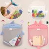 Sacs de rangement bébé dessin animé en forme d'animal sac de douche sac pour les jouets de bain accrochés Organisateur de salle de bain enfants enfants