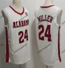 Jersey de basquete do Alabama Brandon Miller Mark Sears Grant Nelson Sam Walters Nick Pringle Aaron Estrada Rylan Griffen Jarin Stevenson Scharnowski 2024