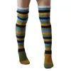 Chaussettes de femmes de haute qualité pour femmes tricots adultes adultes hiver loisir Style mixte couleurs mixtes knee-hauts bas bas