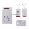 Kits Remote Wireless Home Security Pir Alertes Système d'alarme Antitheft Motion Detector Alarm 105 dB Sirène