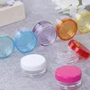 Storage Bottles 10Pcs 5g PS Cream Box Bottle Trial Sample Empty Container Make Up Jar Cosmetic Transparent Bottling