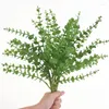 Decoratieve bloemen simulatie bloem plastic eucalyptus tak bladeren groen planten restaurant decor kunstmatige planten studie decoratie