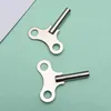 Clocks Accessories 2 Pcs Hair Scrunchies Clock Key Winding Tools Steel Repair Keys Professional Sturdy For