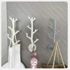 Tasses Saucers 1pc Creative Tree Branch Hook Hook Mur Mur Murs suspendu décoration de maison Band de salle de bain Rangement de salle de bain