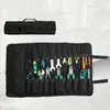 Storage Bags Multifunction Oxford Cloth Folding Reel Rolling Tool Bag Professional Electricians Organizer Multi-purpose Car Repair Kit