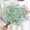 装飾的な花人工花偽のシミュレーションジプソフィラ装飾結婚式ブーケの家のための植物vase机の装飾