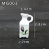 Вазы 2/4pcs мини -керамическая ваза