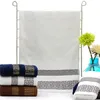 High Quality Luxury Soft Embroidered Towels Bathroom Strongly Water Absorbent Adult Beach Towel 100% Cotton 35x75cm