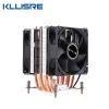 CPUS Kllisre 4 Tubos de calor CPU Cooler 4pin RGB PC Intel silencioso LGA 2011 LGA 20113 X79 X99 FAM