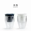Mokken | Drie tien-daagse Yanyue Glass Ceramic Filter met bedek de theekopjes scheiding bubble cup kantoor