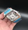 Herren Watch 100 xl Edelstahl Casual Watch 2813 Automatische Bewegung Mechanik 39 mm Silber Hülle Originalverschluss Armbanduhren1574518