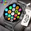 Saatler Lige AMOLED SMARTWATCH BUSINESS İZLEME SMART SMART SAAT Bluetooth Çağrı HD Ekran 380mAh Büyük Pil Kapasitesi Fiess Saat