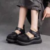 SURET BUTS Platforma High Heels Marie Janes Women 2024 Retro Lolita Sandals Sandals Summer Designer Pumps Casual Mand MuJer Zapatos