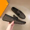 2023 Męskie designerskie buty luksusowe buty na pięcie Modna skórzana brązowe mokasyny mokasyny krokodyl męskie but zwykły buty zapatos hombre plus size 38-46