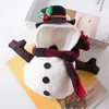 Dog Apparel Snowman COS Pet Costume Cat Christmas Dress-up Suitable For Both Small Pets Cute Wig Party Supplies And Accessories