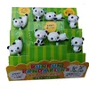 Fourks 8pcs / set mini dessin animé panda fruit fourchette kids snack dessert pick gâteau bento déjeuner de fête décoration mignon