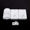 Doorbell Driveway Alarm Motion Sensor Alarm System med långsiktig mottagare och sändare för hemmakontorets säkerhetsskydd