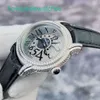 Luxury AP Wrist Watch Millennium Series Womens Watch 77303BC BEIMU PLAQUE ORIGINAL DIAMOND 18K Platine Automatique Mécanique 39 mm