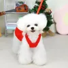 Appareils pour chiens 1 Ensemble jupe en laine de pette en toile de Noël robe de princesse robe princesse