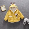 Down Coat Girls Padded Cotton Clothes 2024 Winter Style Children CHILDREN'S Cartoon Deer Thick Cotton-padded Jacket