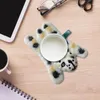 Tapetes de mesa de lã Coasters co-russas de isolamento animal desenho animado resistente ao calor para mesa de jantar em casa