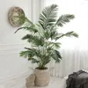Dekorative Blumen emulational grünes Bonsai Areca Palm Bionic Pflanz