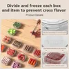 Storage Bottles Box Kitchen Sealed Refrigerator Fresh Fridge Fruit With Organizer Vegetable Accessories Lid Food Container