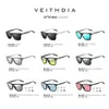 Veithdia Sunglasses Fashion Polarisé UV400 Brand Men de sport Femmes Vintage Extérieur Sun Sunshes Portées pour hommes / Femme 6108 240329