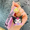 New style Cute Melo donut Tikkulomi KT keychain pendant figure cartoon car key chain accessory bag pendant small gift