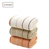 Handduk Soarin Solid Stripe Cotton Bath Home Soft Absorbsente Toalhas de Banho Serviettes Plaage Pour Adultes Beach Pool Badlaken