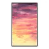 Оконные наклейки мечтательный небо художественные стеклянные наклейки живопись антилуминесцентной электростатической пленкой Статичная липкая матовая домашняя декор