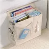 Opbergzakken 1 pc bedzakken draagbare afstandsbediening bedbediening bedcaddy hangende organizer tas met 6 bank