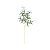 Decorative Flowers 95-110cm Large Artificial Green Plant Olive Branch 6 Forks 10 With Fruit Wedding Home Pography Props Decor
