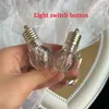 Hårtillbehör Form Liten Duckbill Clip Led Light Lysande lysande glödlampa Hårnål Koreansk stil Huvudbonad kvinna