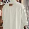 Chemises décontractées pour hommes Cargo de chemise quotidienne masculine avec collier de remin-down design à poitrine à poitrine plus de taille plus douce pour tous les jours