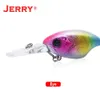 Jerry Atalanta Deep Diving Wobbler Ultralight Fishing Lures Plug Floating Rattling 47mm Crang Bait Black Bass Pike Trout Baits 240401