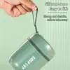 480 ml Foldage du déjeuner thermos en acier inoxydable avec cuillère pliable à cuillère portable fuite soupe pour enfants adultes 240402