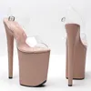 Dance Shoes Women's 23CM/9inches Glitter Upper Plating Platform Sexy High Heels Sandals Pole 078