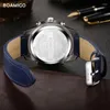 Нарученные часы Boamigo Brand Watch Men Sports Led Led Кожаный цифров