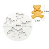 Baking Moulds Bear Silicone Cake Mold Sugarcraft Cupcake Fondant Decorating Tools